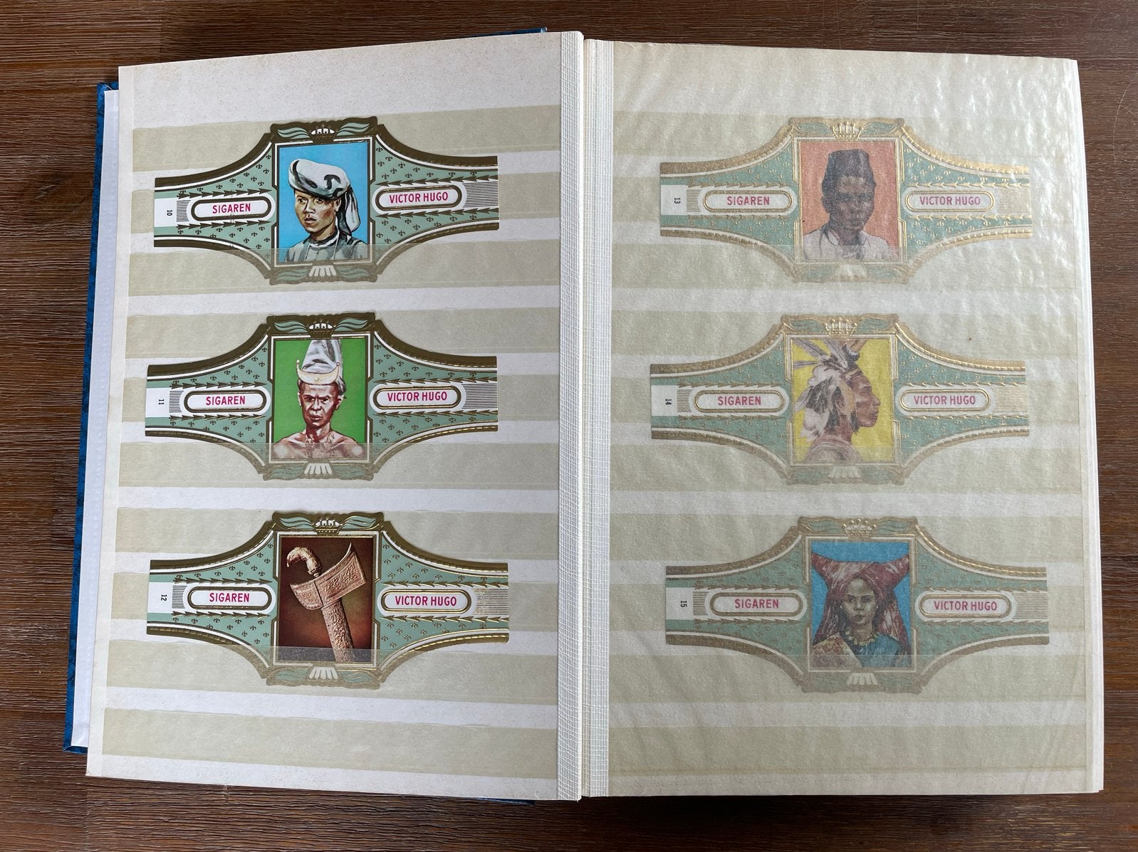 Vintage Sigarenbandjes Album - Diverse Collectie, Verzamelen, Ophalen, Gebruikt