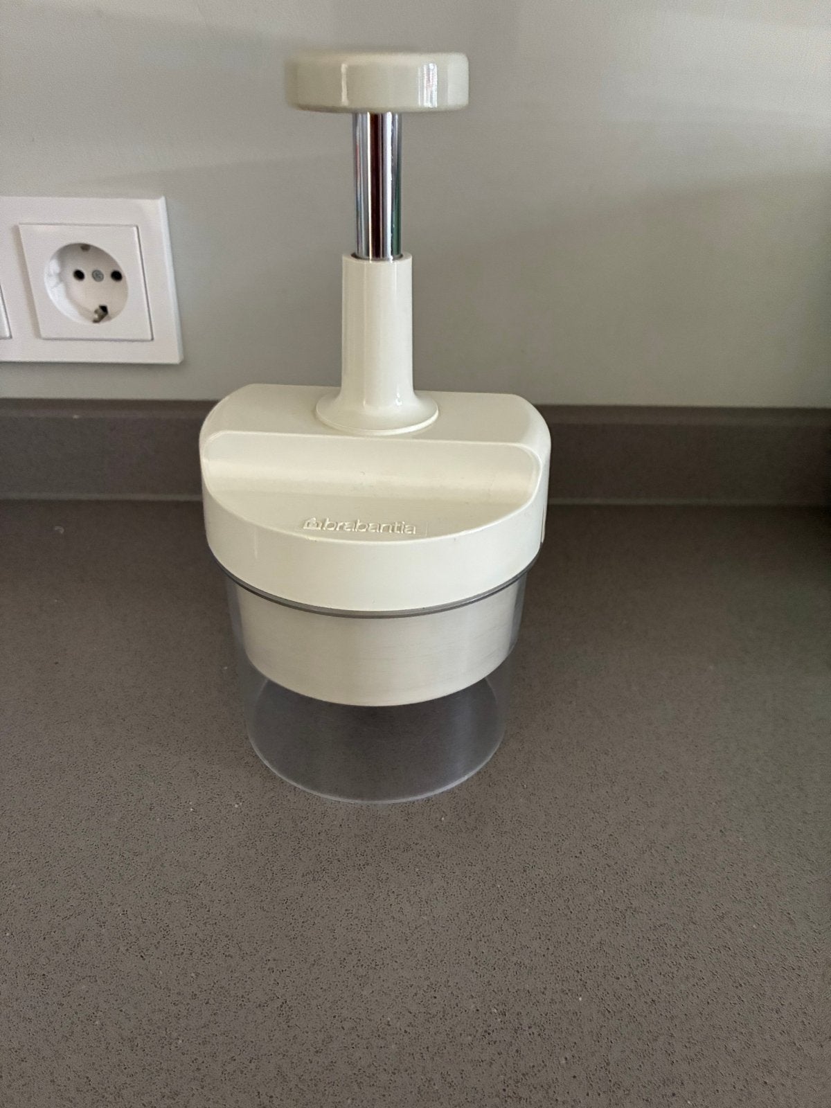 Brabantia Hakmolen/Uiensnijder - Zo goed als nieuw, Overige typen, Kunststof, Ophalen of Verzenden, Zo goed als nieuw