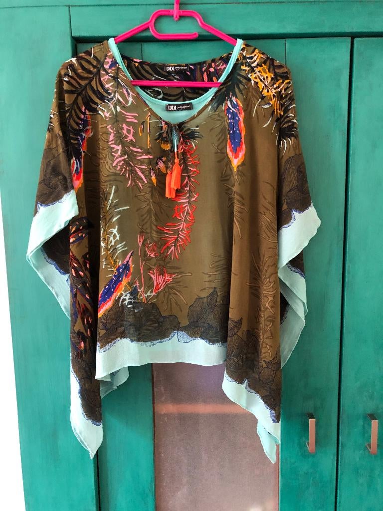 DIDI top met singlet, XS/S, Didi, Ophalen of Verzenden, Zo goed als nieuw, Korte mouw