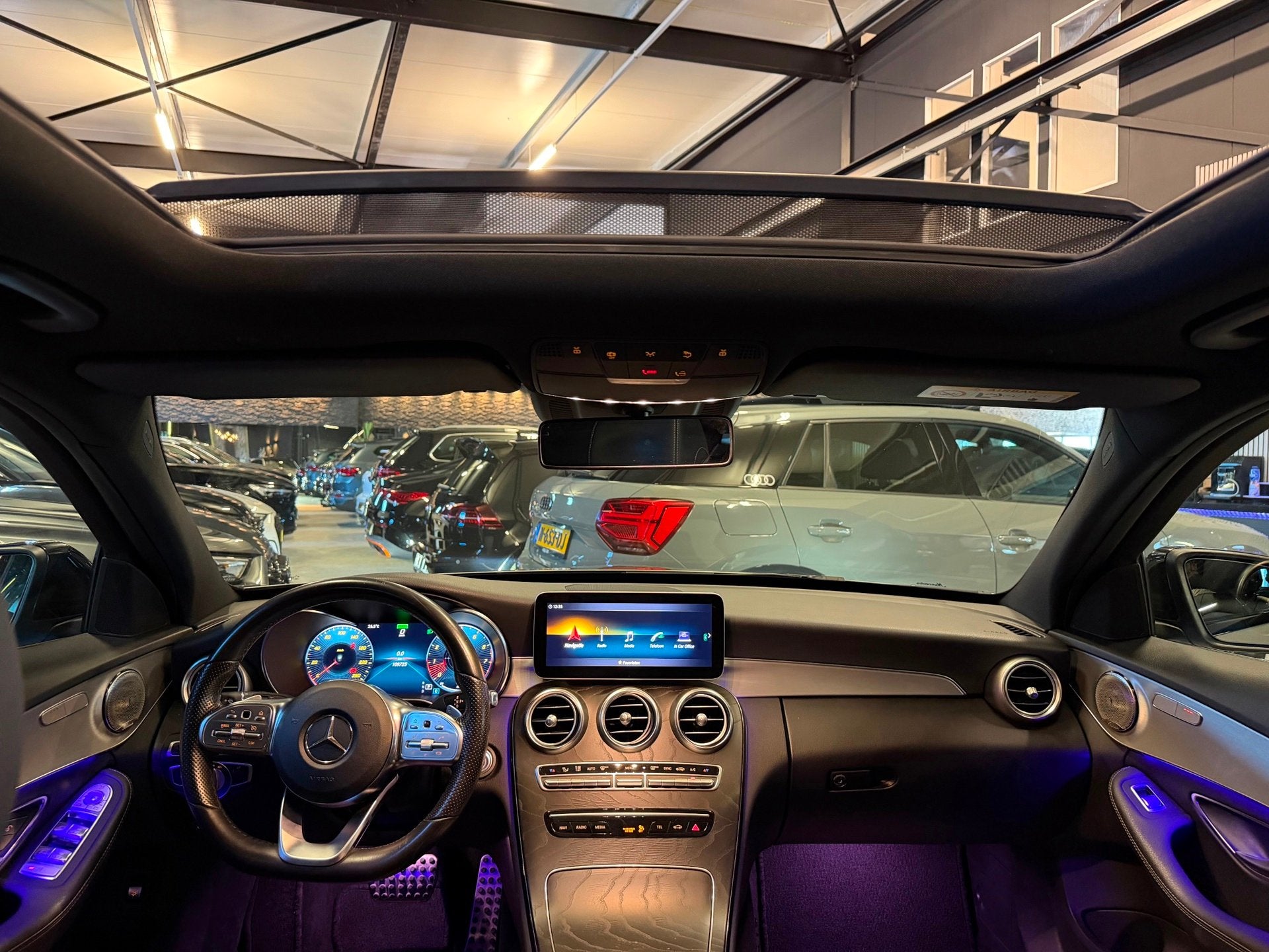Mercedes-Benz C-klasse Estate 200 AMG|BURMESTER|SFEERVERLICH, Automaat, Euro 6, 4 cilinders, Origineel Nederlands
