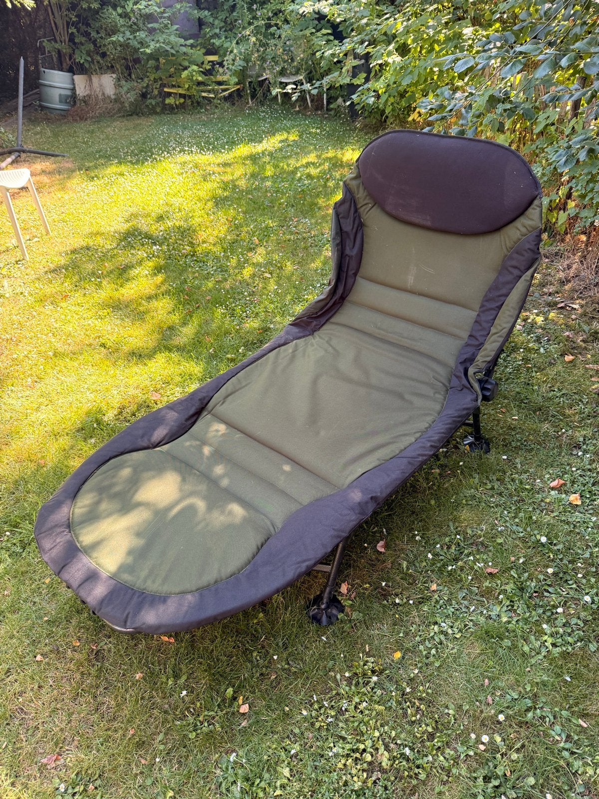Comfortabele campingstoel/ligbed - Ideaal voor ontspanning, Ophalen, Gebruikt, Campingstoel