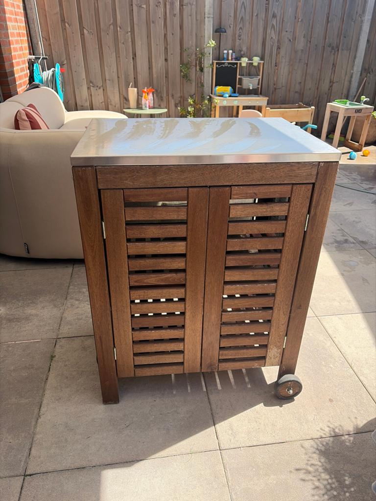 IKEA BBQ tuinmeubel - Gebruikt, moet snel weg!, Tuin en Terras, Ophalen, Gebruikt