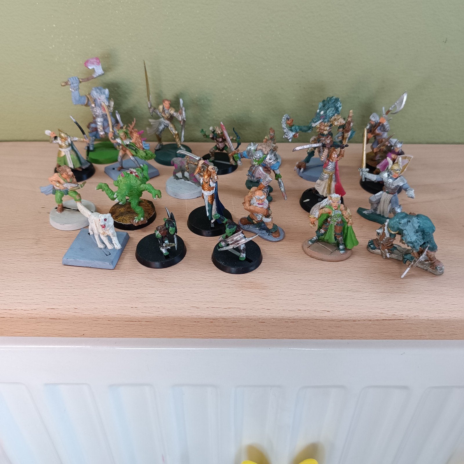Warhammer Fantasy/D&D Miniatuur Collectie - Geverfd, Figuurtje(s), Warhammer, Ophalen of Verzenden, Zo goed als nieuw