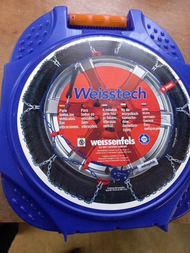 Sneeuw kettingen, 195-14 tot-215-17. M30 Weisstech ISO 9001, Auto diversen, Sneeuwkettingen, Nieuw, Ophalen