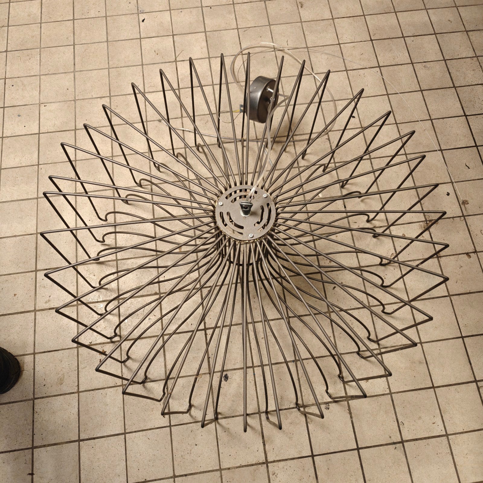 Modoluce icaro hanglamp, Ophalen, Zo goed als nieuw, Metaal, Design