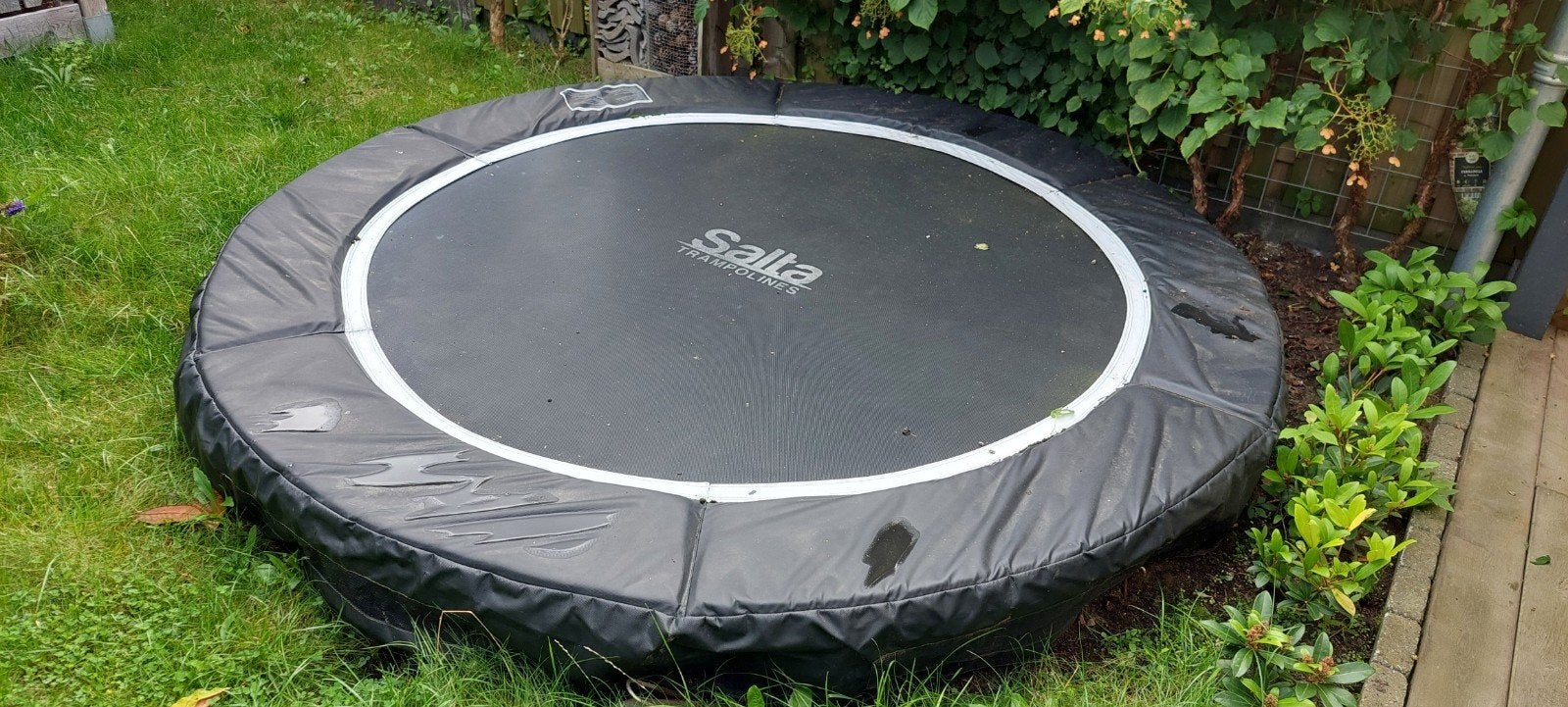 Salsa trampoline ingraafmodel, Ophalen, Zo goed als nieuw