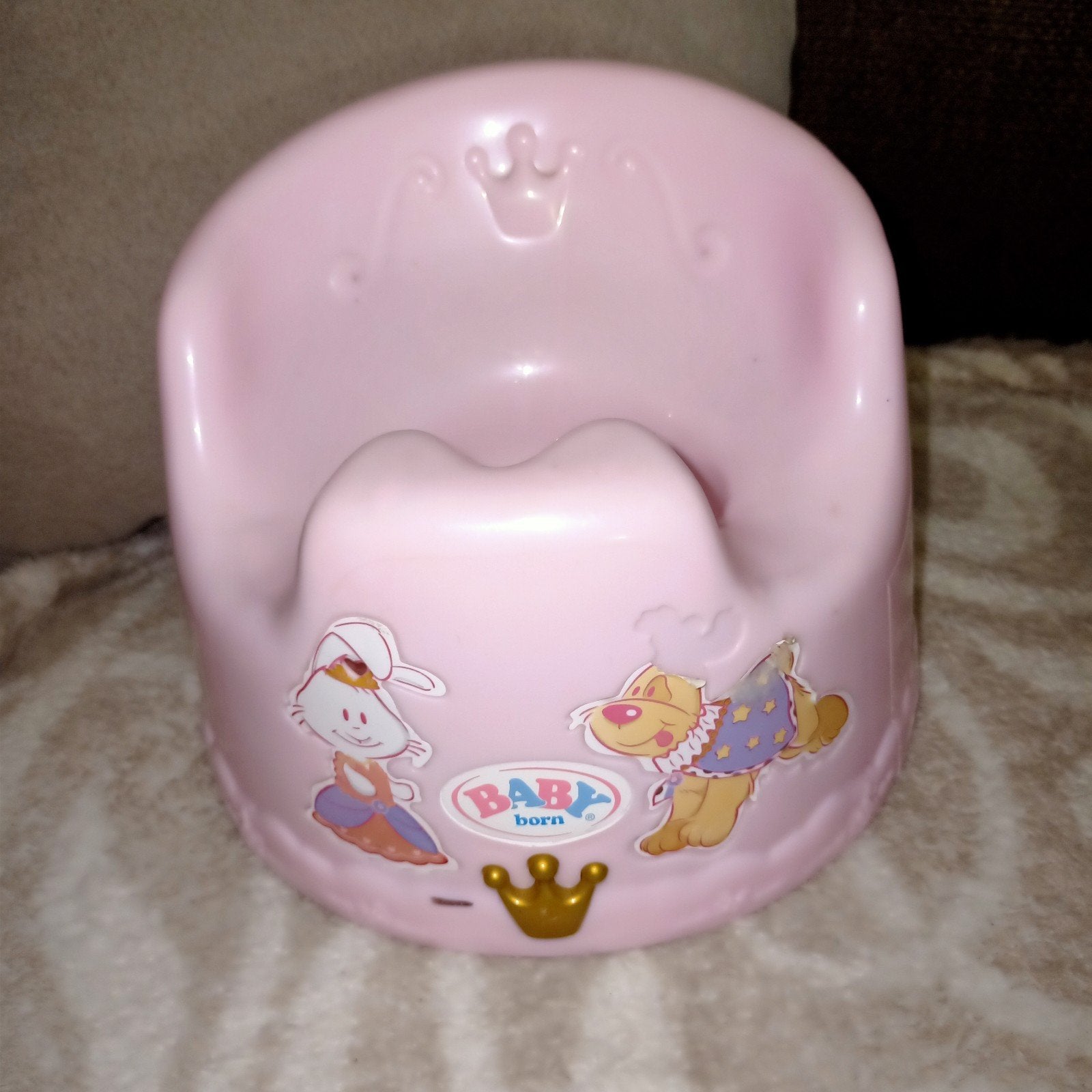 Baby born. zapf creation roze po / potje., Kinderen en Baby's, Ophalen of Verzenden, Gebruikt, Babypop