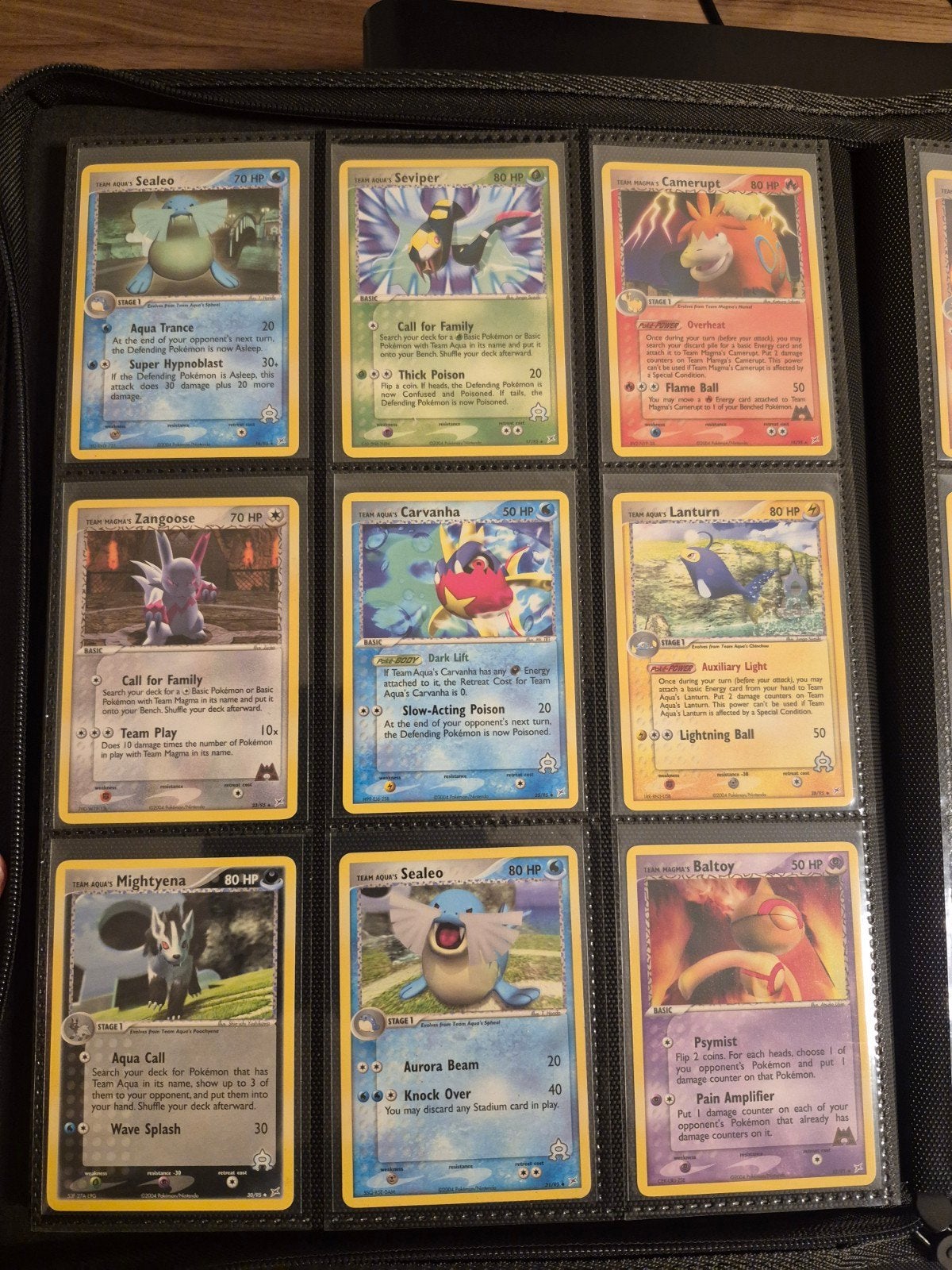 Ex Team Magma VS Team Aqua 48 stuks, Ophalen of Verzenden, Zo goed als nieuw, Meerdere kaarten, Foil