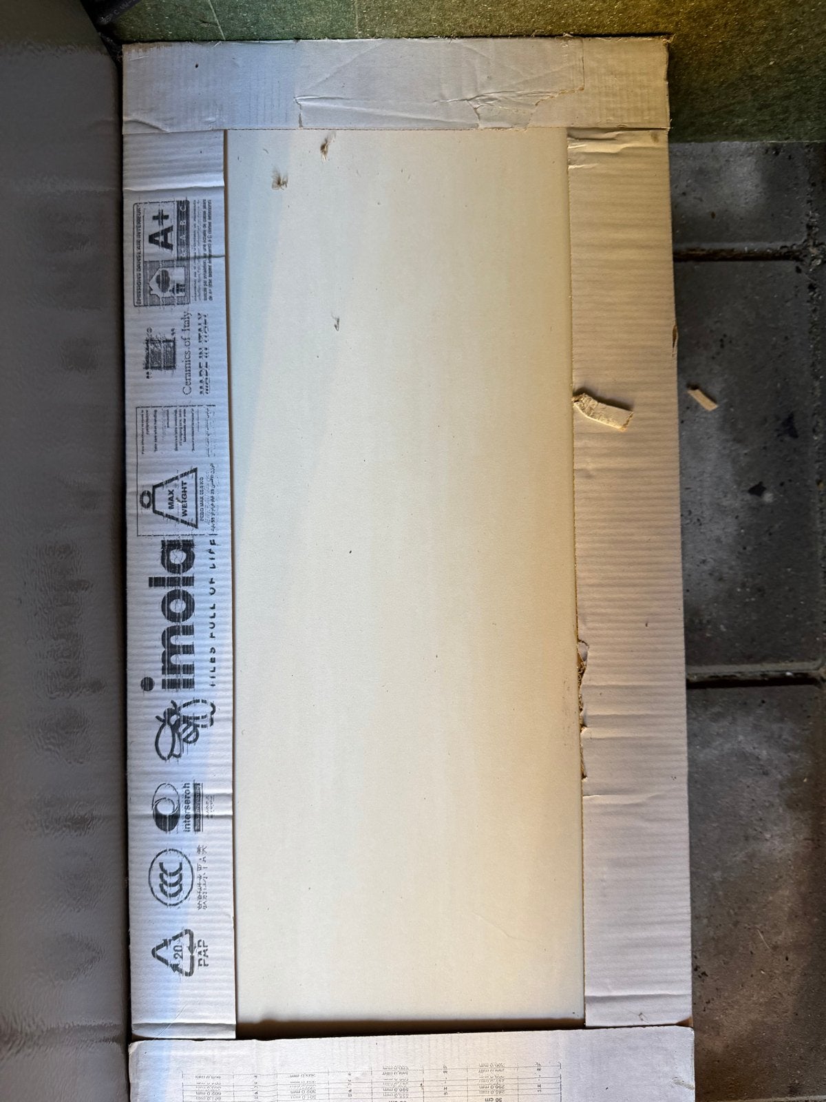 Ceramica D' Imola Wandtegels 59x29 cm - Ongeveer 50 stuks, Ophalen, 40 tot 60 cm, Nieuw, 5 tot 10 m²