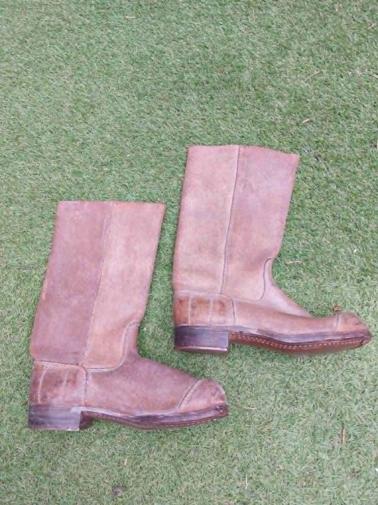 Tsjecho-Slowaakse militaire laarzen | WO2 Luftwaffe Late War, Ophalen of Verzenden, Luchtmacht, Duitsland, Kleding of Schoenen