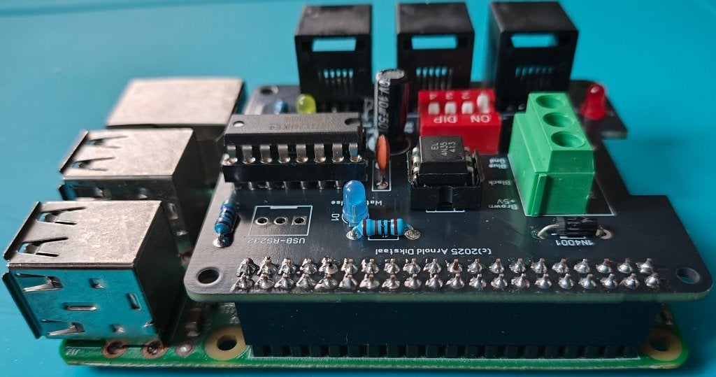 ZTATZ P1-monitor Watermeter Printplaat voor Raspberry Pi, Hobby en Vrije tijd, Ophalen of Verzenden, Nieuw