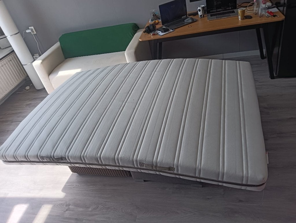 Matras 200x140, Ophalen, Gebruikt, 140 cm, Twijfelaar