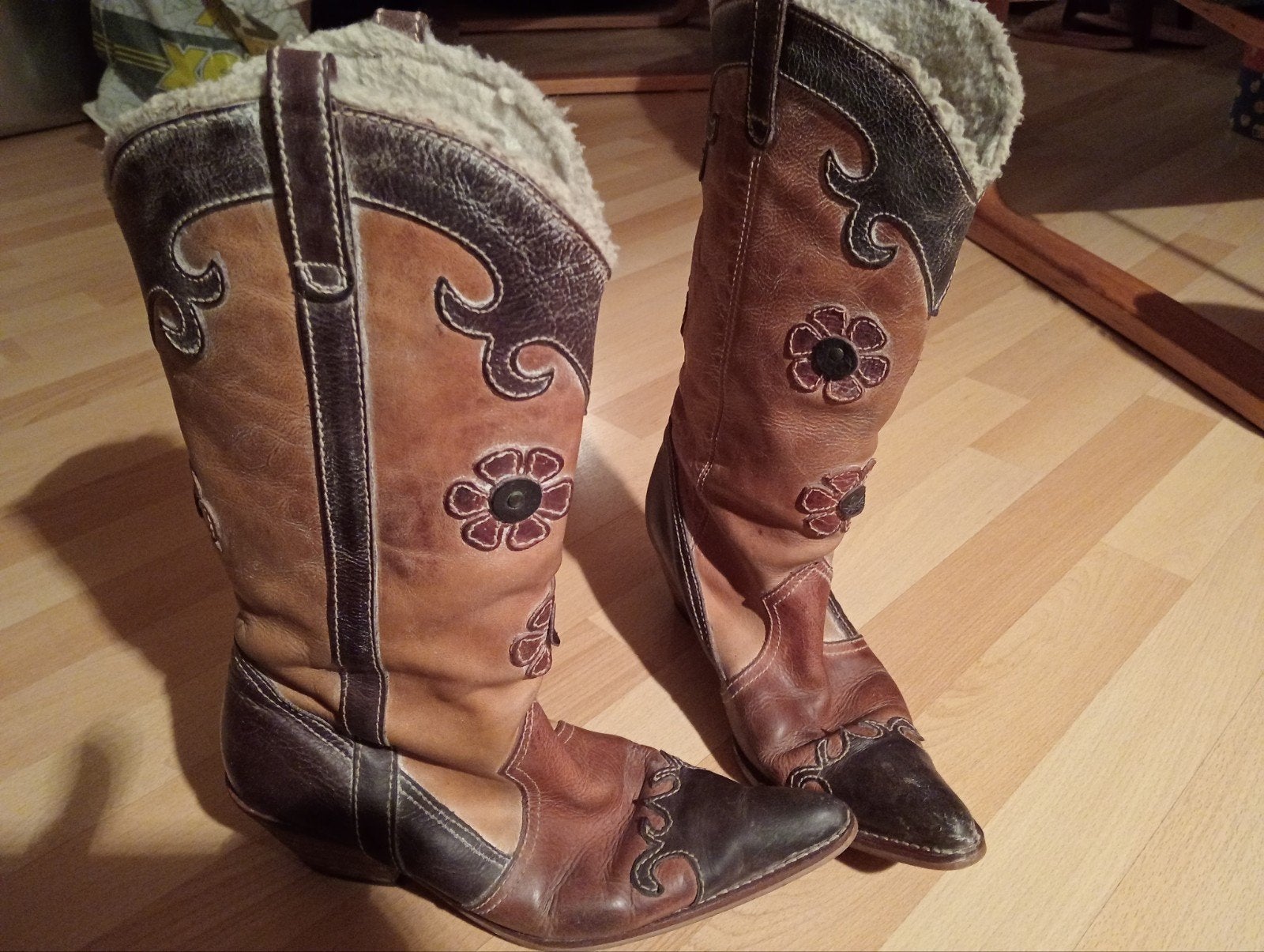 Dames western laarzen, Kleding | Dames, Schoenen, Hoge laarzen, Bruin, Ophalen of Verzenden, Gedragen