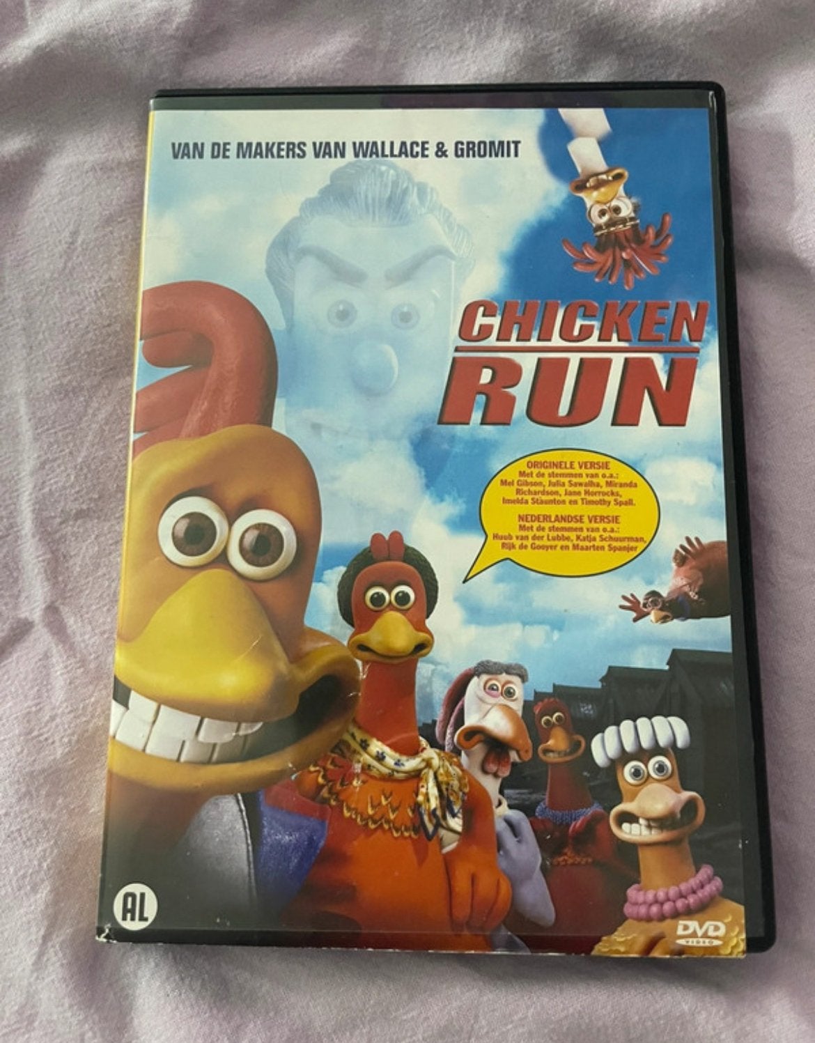 Chicken run dvd, Alle leeftijden, Ophalen of Verzenden, Zo goed als nieuw