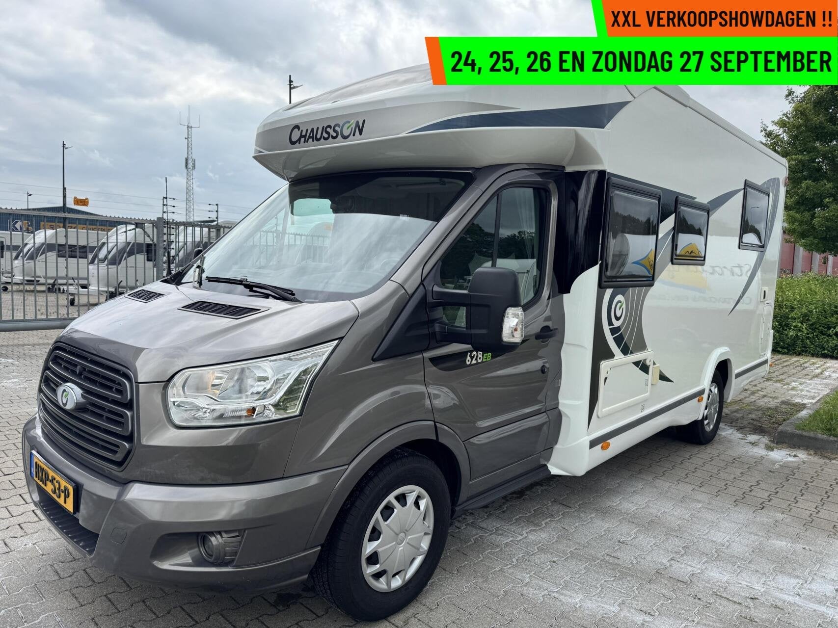 Chausson 628 EB FLASH LIMITED ED,QUEENSBED,HEFBED,22292 KM!, Airconditioning, Elektrische ramen, Rondzit, Airbags