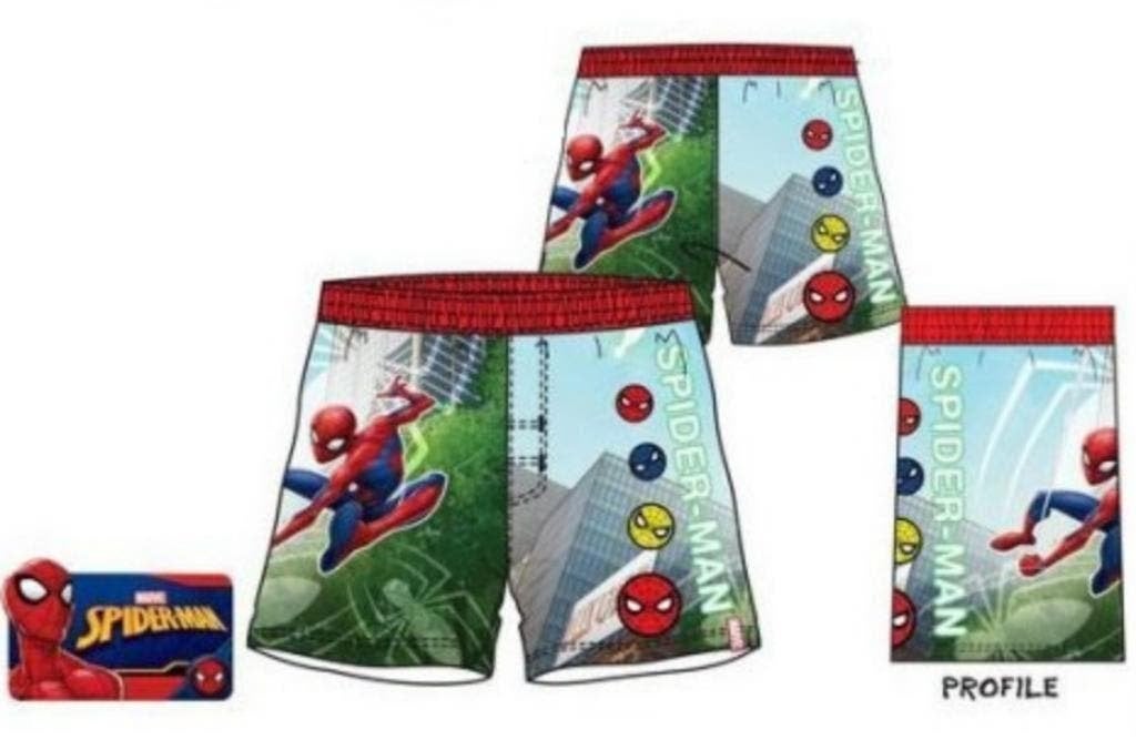 Spiderman Zwemshort / Zwembroek - Maat 98 - 104 - 128, Maat 104, Nieuw, Ophalen of Verzenden, Spiderman