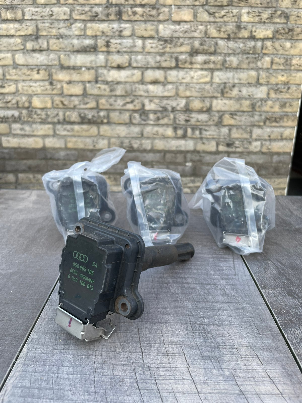 4x originele Audi/VW BERU Bobines - NIEUW, Ophalen