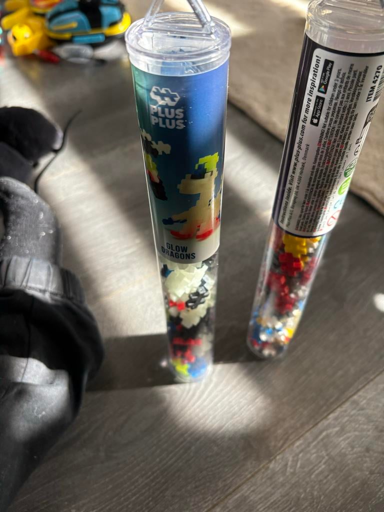Plus-Plus Glow Dragons Bouwsteentjes - Nieuw in Koker, Ophalen of Verzenden, Nieuw, Overige merken