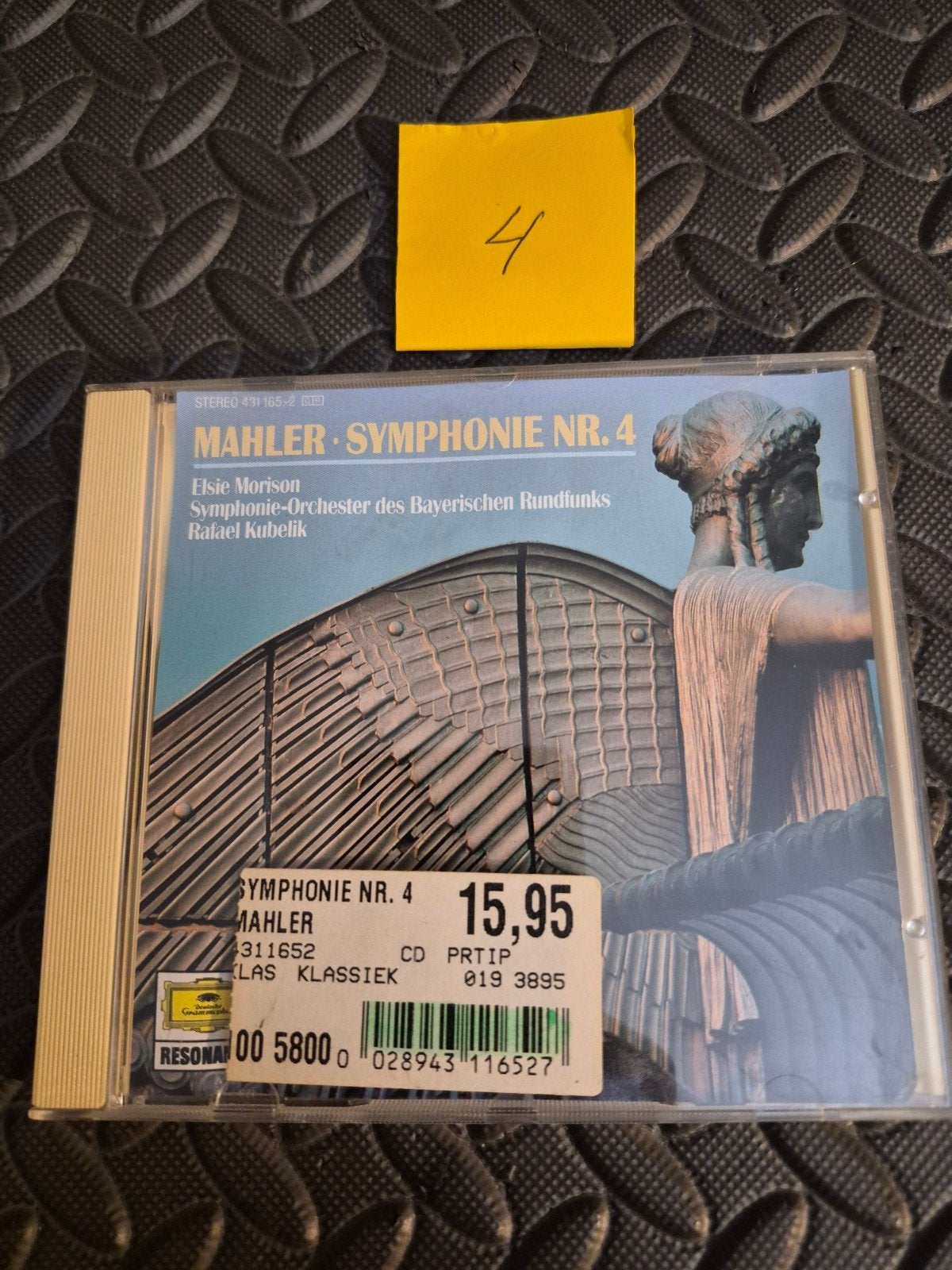 Gustav Mahler - Symfonie Nr. 4 - Rafael Kubelik CD, Ophalen of Verzenden