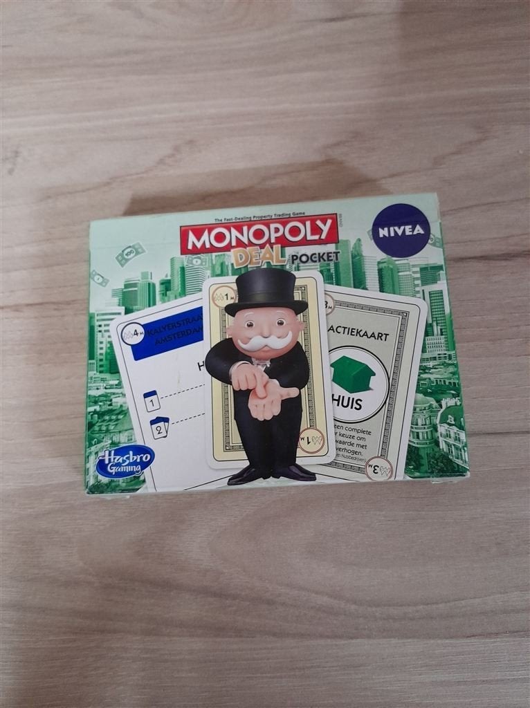 Monopoly deal pocket - s1434, Verzenden, Zo goed als nieuw