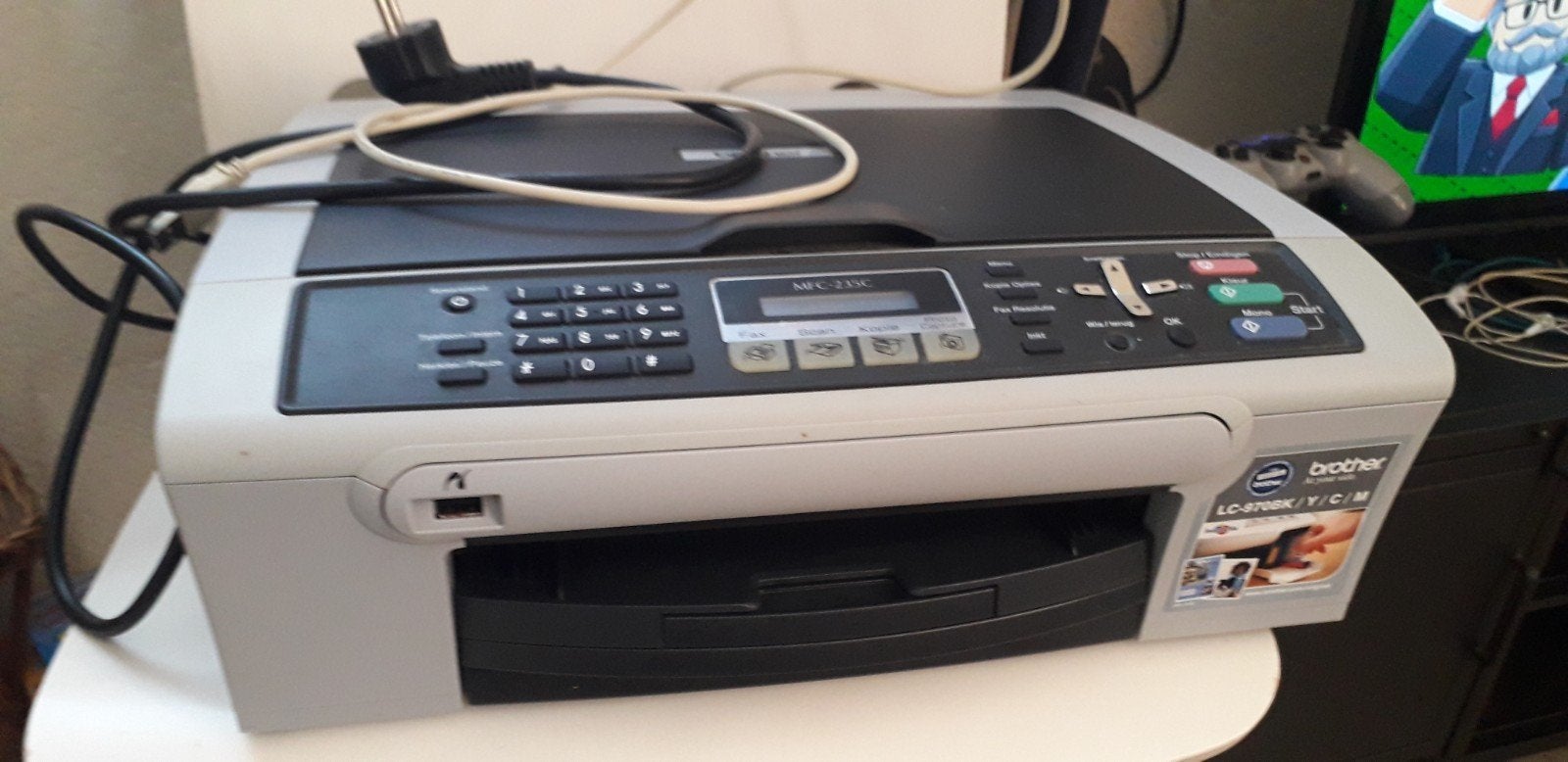 Brother MFC-235C All-in-One Printer - Werkend, Computers en Software, Ophalen, Gebruikt, Inkjetprinter, All-in-one