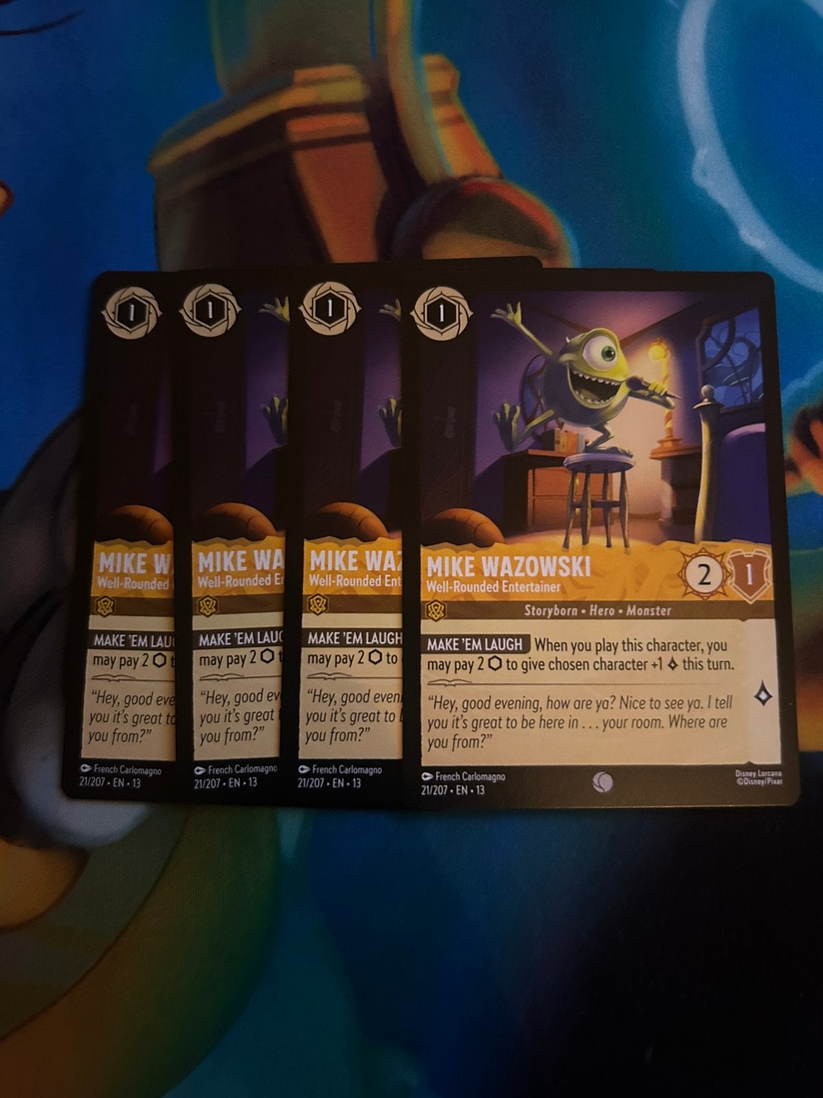 Playset mike wazowski well rounded entertainer, Ophalen of Verzenden, Nieuw