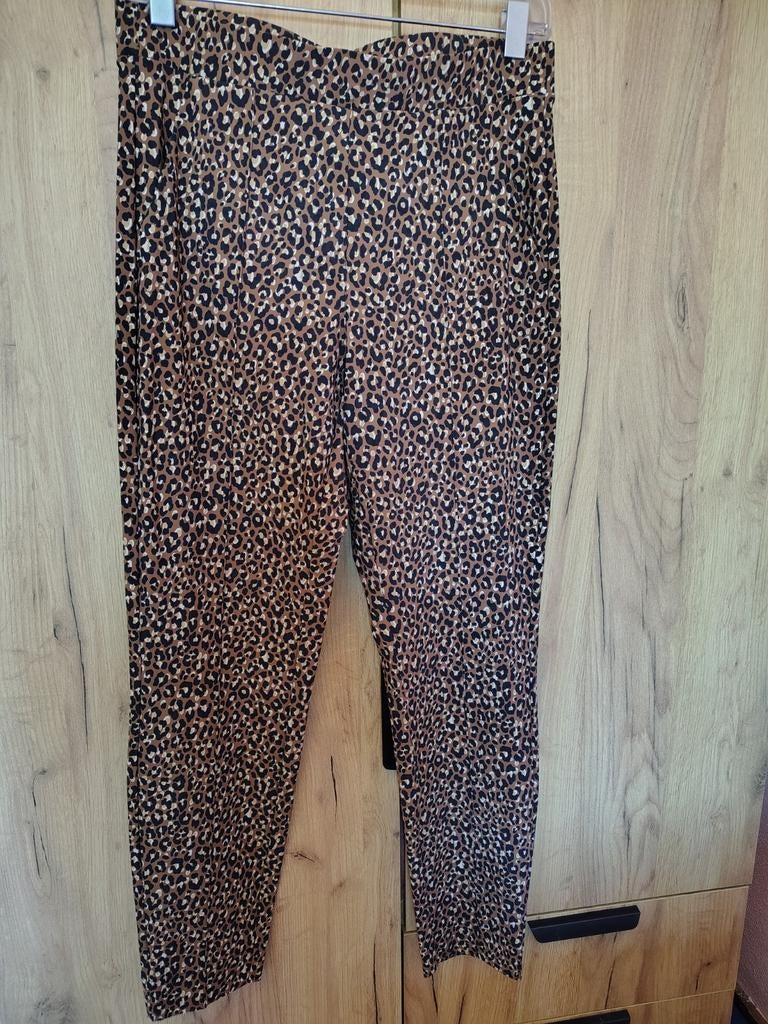 Studio Anneloes Leopard Print Broek Maat M, Maat 38/40 (M), Studio Anneloes, Bruin, Ophalen of Verzenden