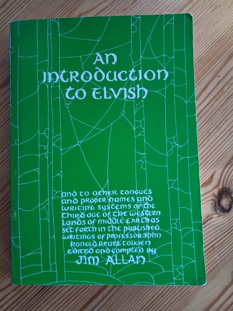 An introduction to Elvish and other tongues of middle earth, Boeken, Ophalen of Verzenden, Zo goed als nieuw