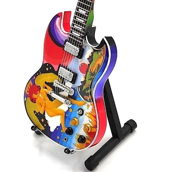 Eric Clapton Fool SG miniatuur gitaar 25cm mini guitar deco, Info@deconoord.nl, Deco Noord, Nieuw, Ophalen of Verzenden