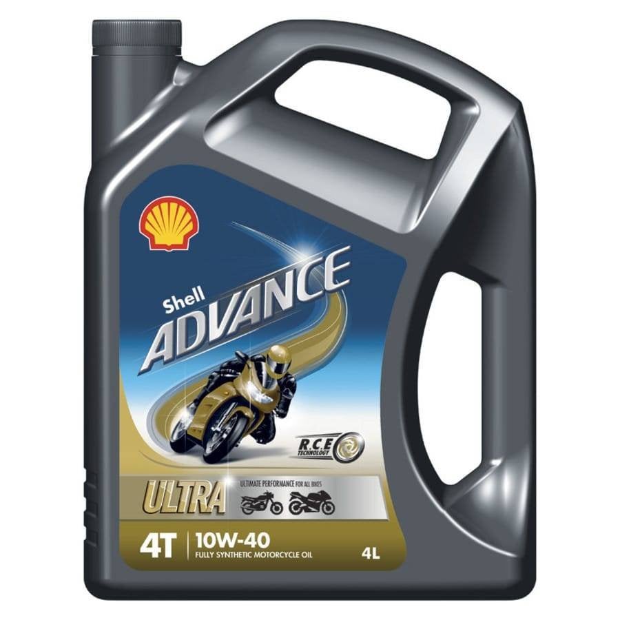 Shell Advance Ultra 10W-40 Vol synthetische Motorolie 4L, Ophalen of Verzenden