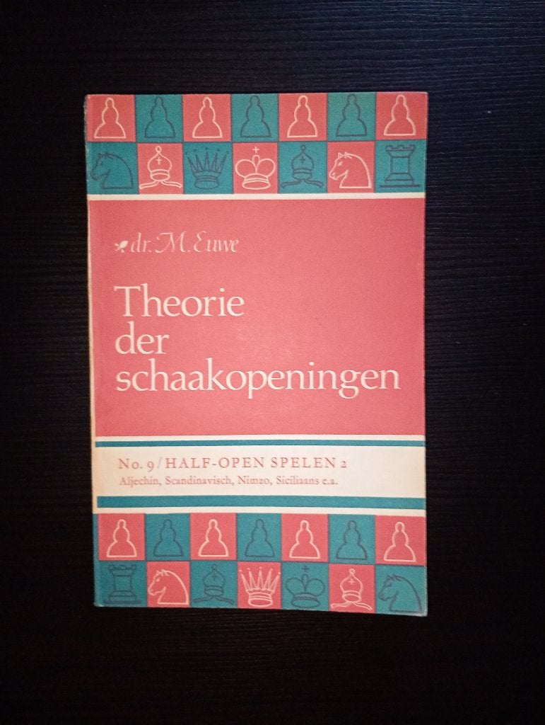 Theorie der schaak openingen 9 rood, Ophalen of Verzenden, Minder dan 500 stukjes, Zo goed als nieuw, Schaken