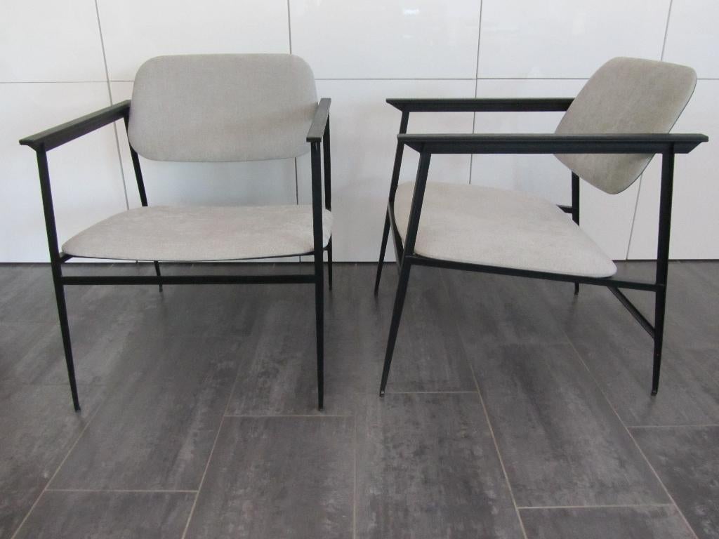 Ethnicraft DC lounge chair - topdesign en zitcomfort !, Ophalen, Zo goed als nieuw, Stof, Design