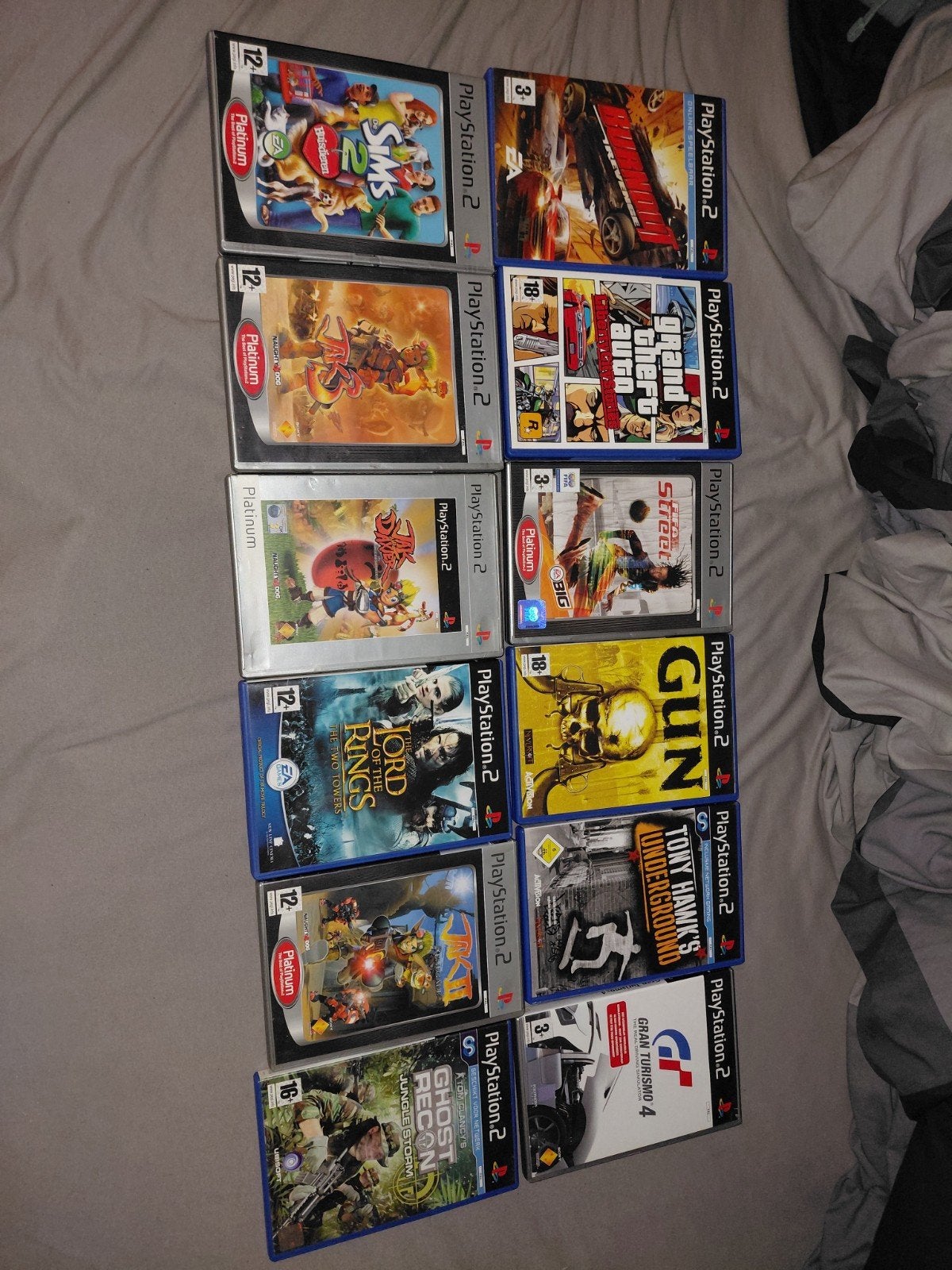 playstasion 2 games, Gebruikt, Gekoppelde computers, 2 spelers, Vanaf 12 jaar