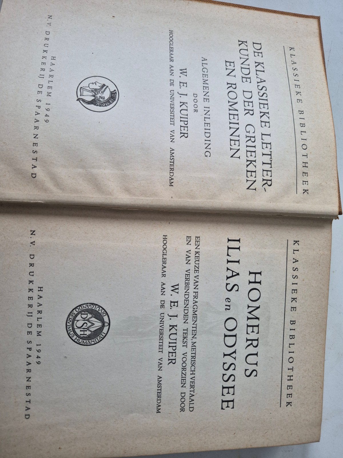 Klassieke Bibliotheek: Grieken, Romeinen, Ilias & Odyssee, Boeken, Literatuur, Gelezen, Nederland, Ophalen of Verzenden