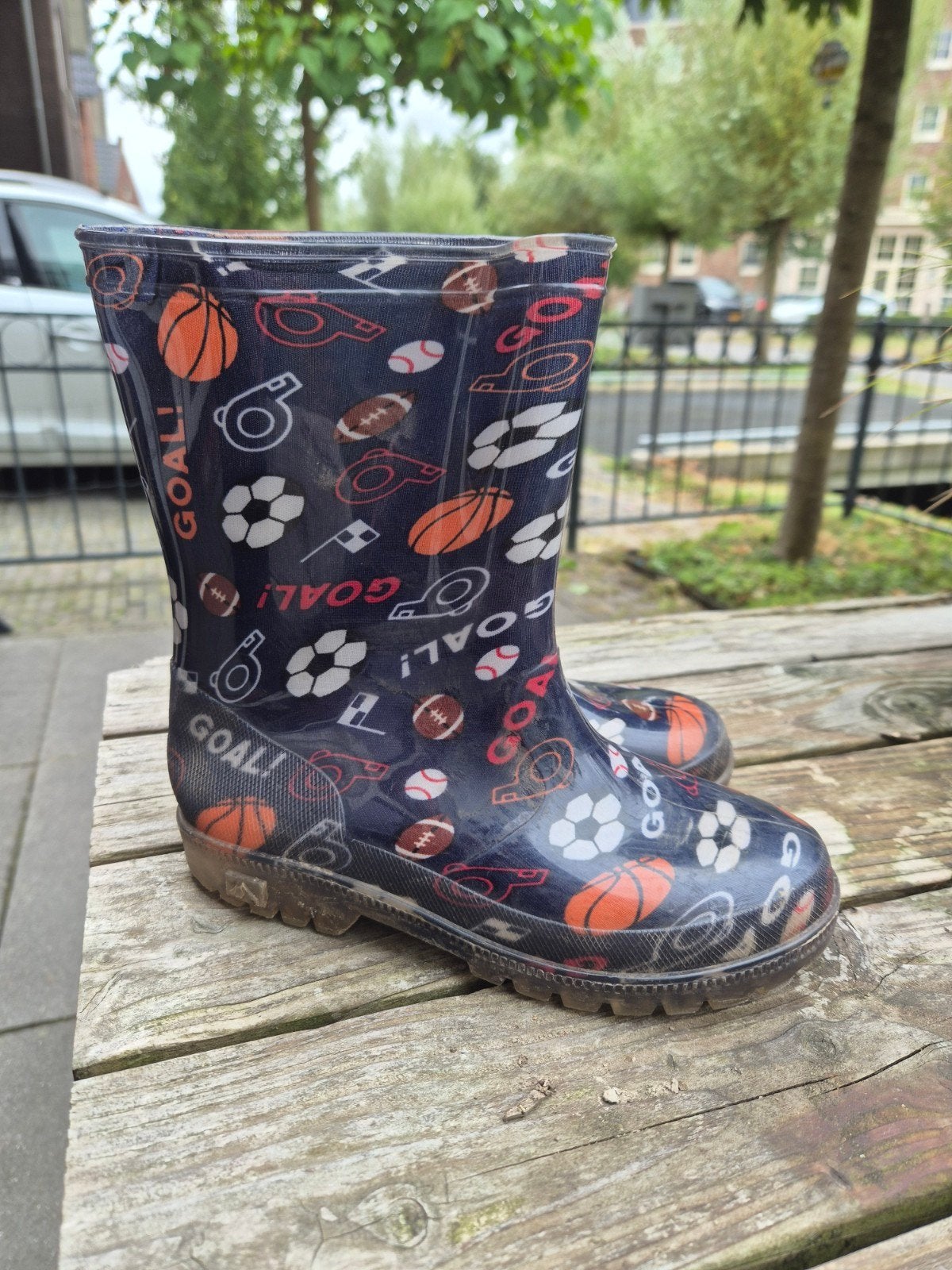 regenlaarzen maat 33, Gebruikt, Ophalen of Verzenden, Laarzen, Jongen
