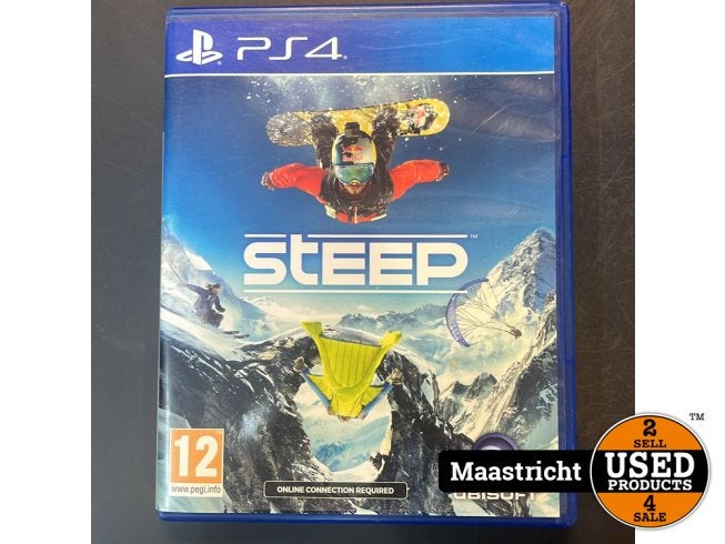 PS4 Game | Steep, Ubisoft, Zo goed als nieuw, Support@ubisoft.com, 28 Rue Armand Carrel
93100 Montreuil
France