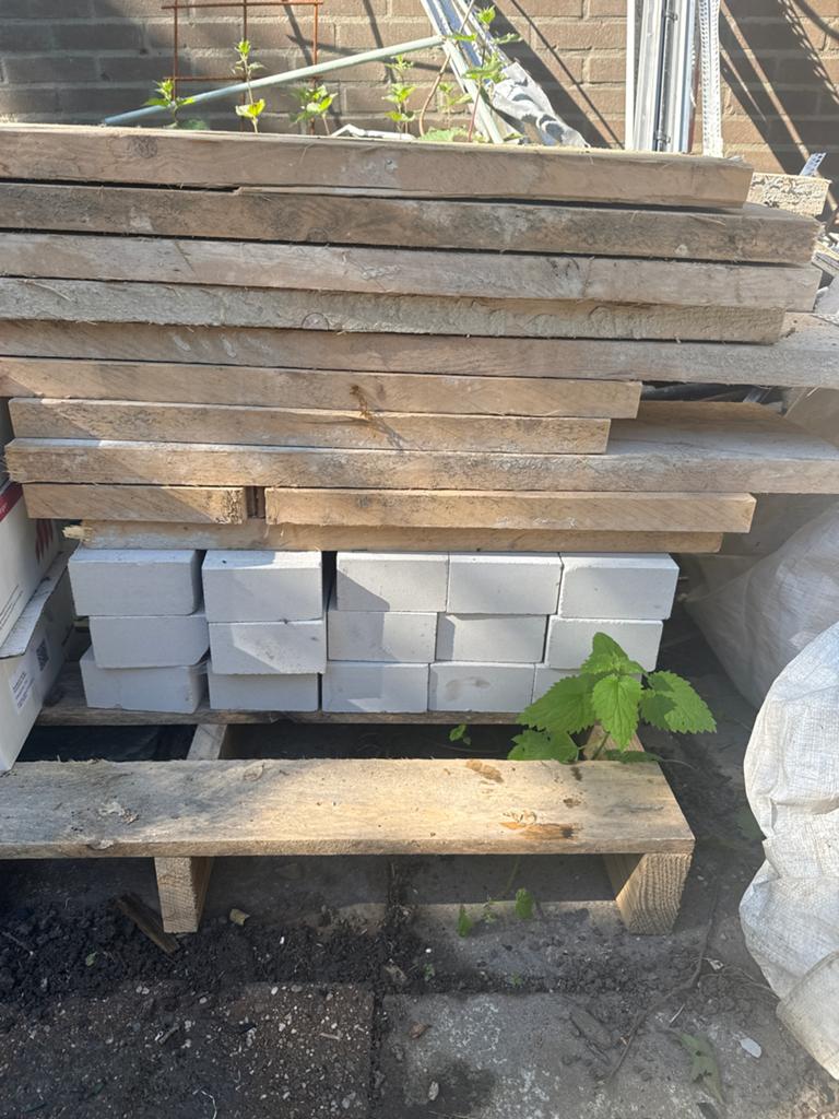 30 Metselblokken 21.5x10.5x5.5 cm, Ophalen, Gebruikt, Overige typen