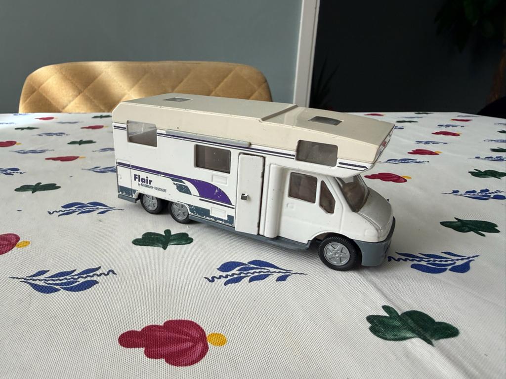 Siku 2536 - Fiat Ducato Wohnmobil Flair - Gebruikt, Ophalen of Verzenden, Gebruikt, Bus of Vrachtwagen