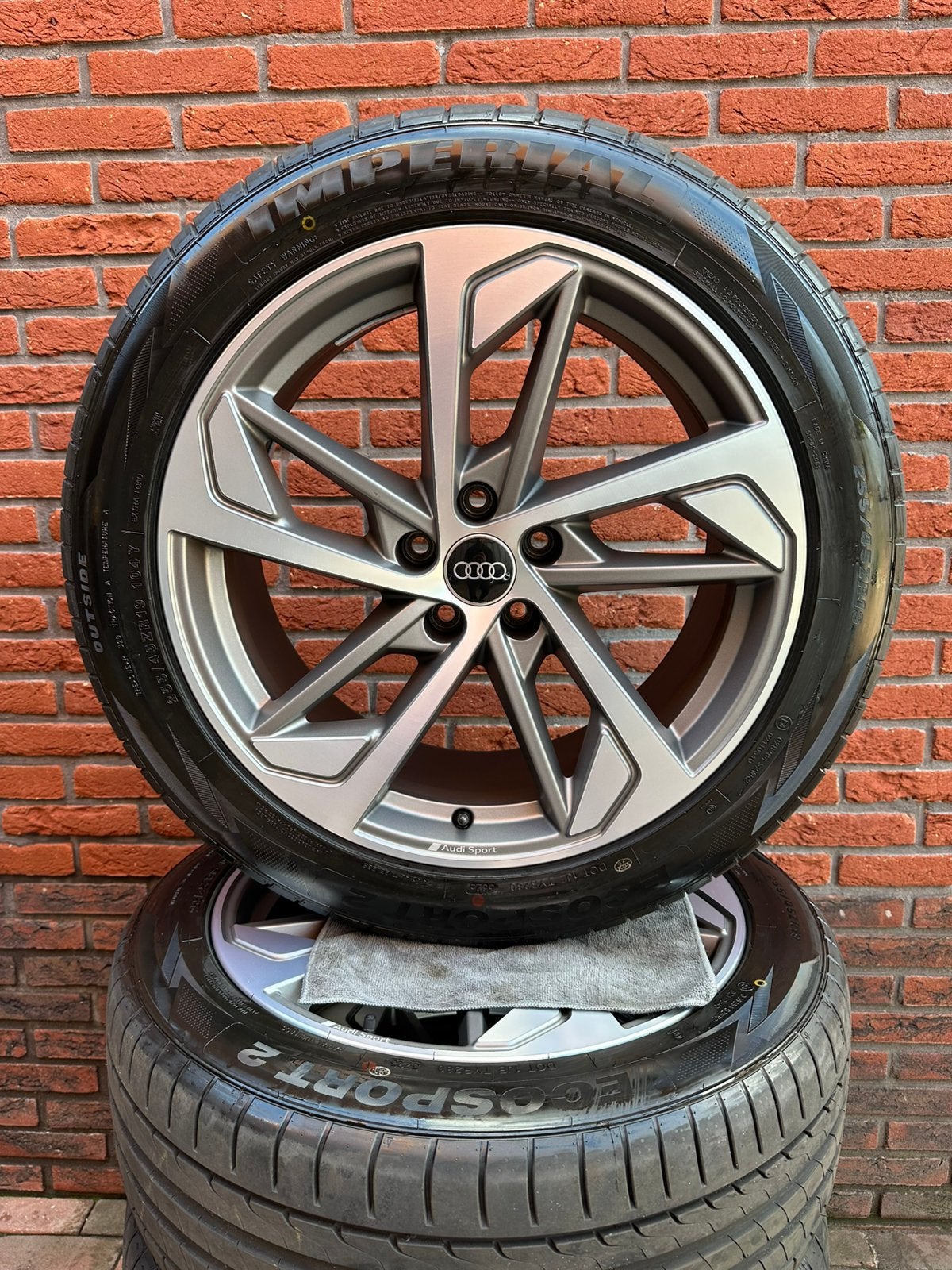 Originele Audi Q3 SQ3 velgen 19 inch, zonder schade. 7mm, 255 mm, Banden en Velgen, Personenwagen, Zomerbanden