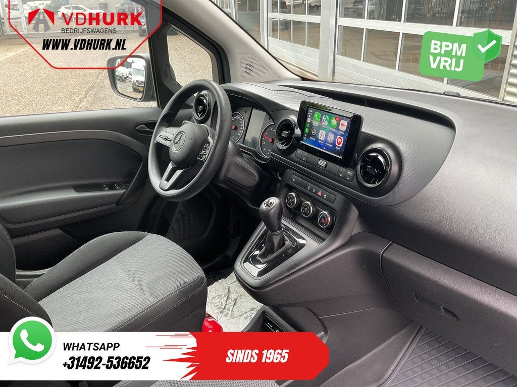 Mercedes-Benz Citan 112 CDI Aut. LED/ Carplay/ 3Pers/ Stoelv, Stof, Gebruikt, 4 cilinders, 1618 kg