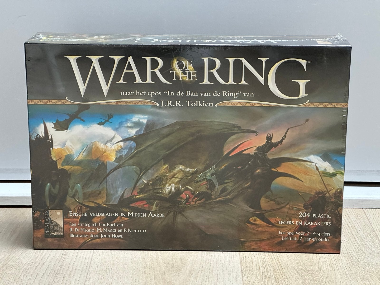War of the Ring (in de ban van de ring) Bordspel - Nieuw, Drie of vier spelers, Ophalen of Verzenden, Nieuw