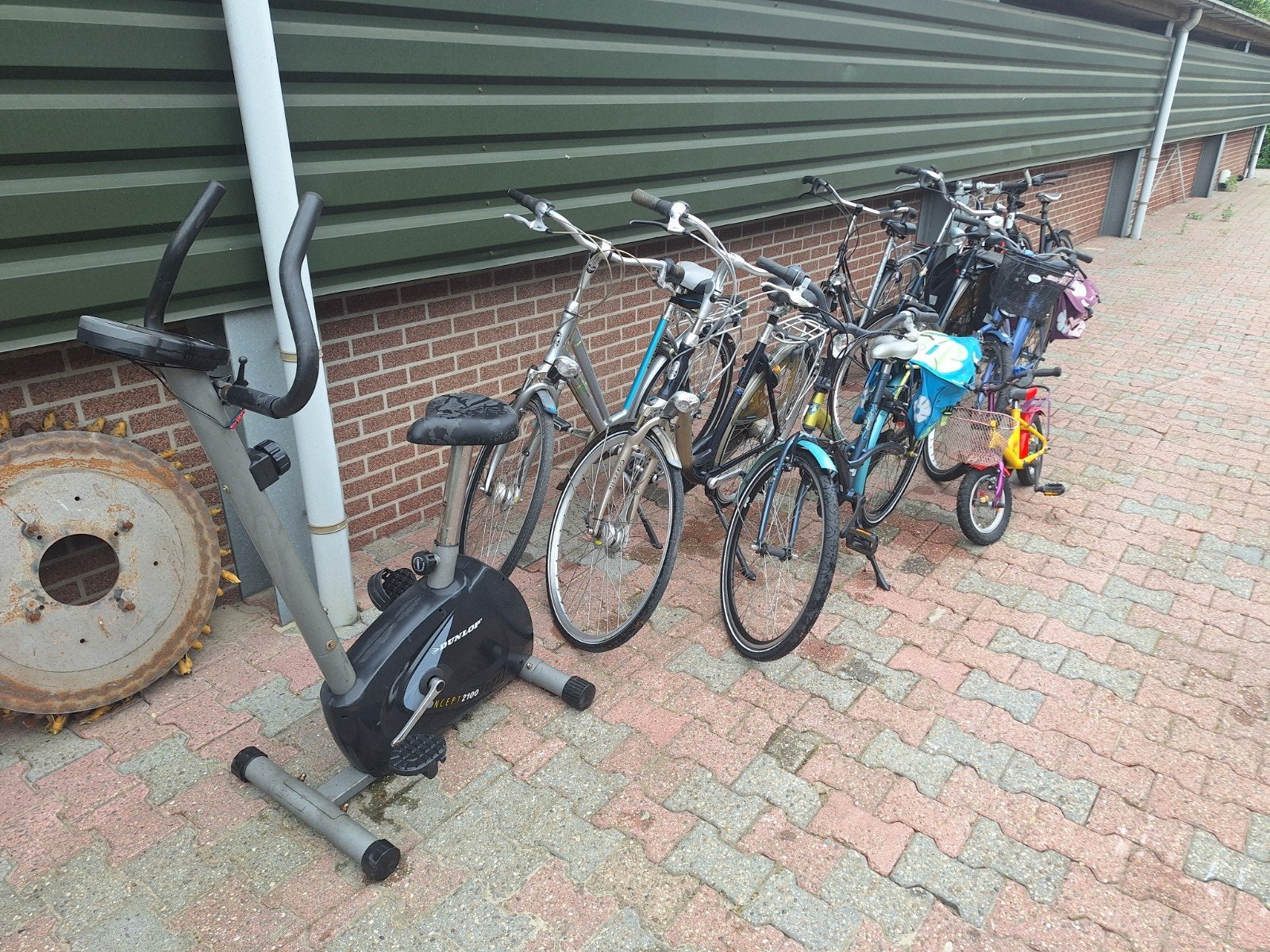 Partij fietsen. (opknap fietsen), Ophalen, Gebruikt