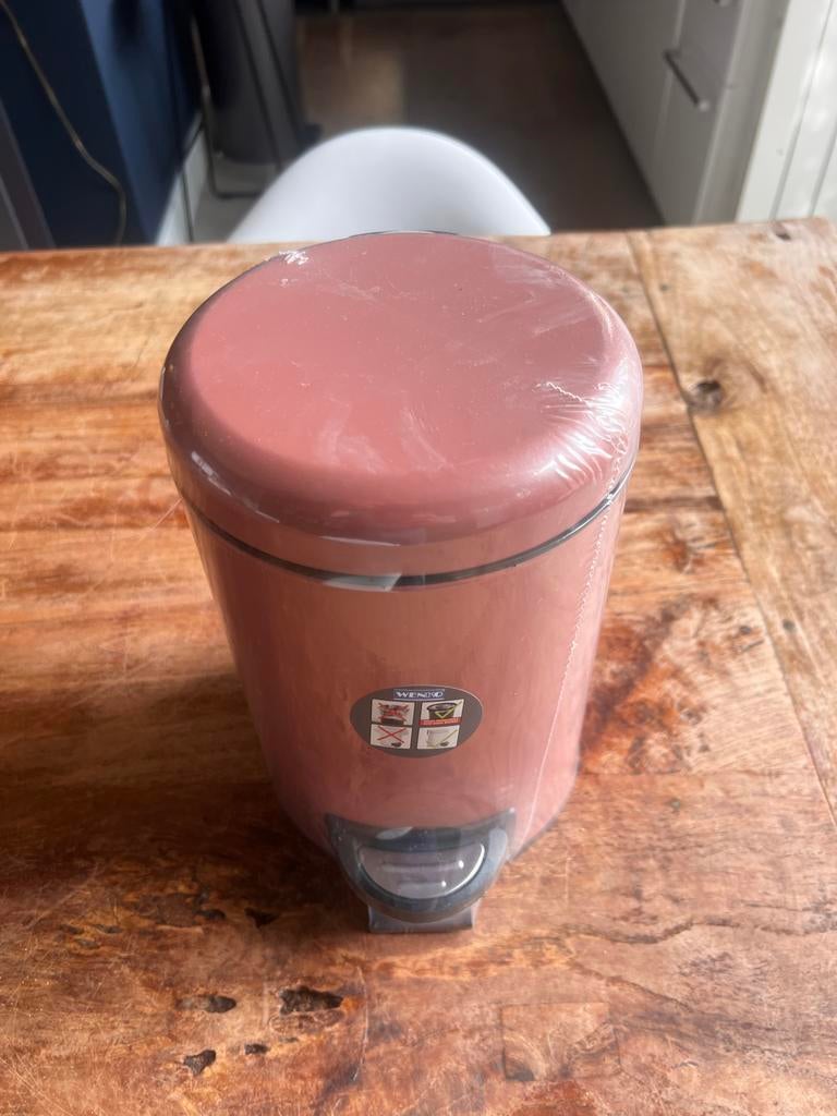 Wenko pedaalemmer 3 liter nieuw, Met pedaal, Nieuw, Ophalen of Verzenden, Minder dan 10 liter