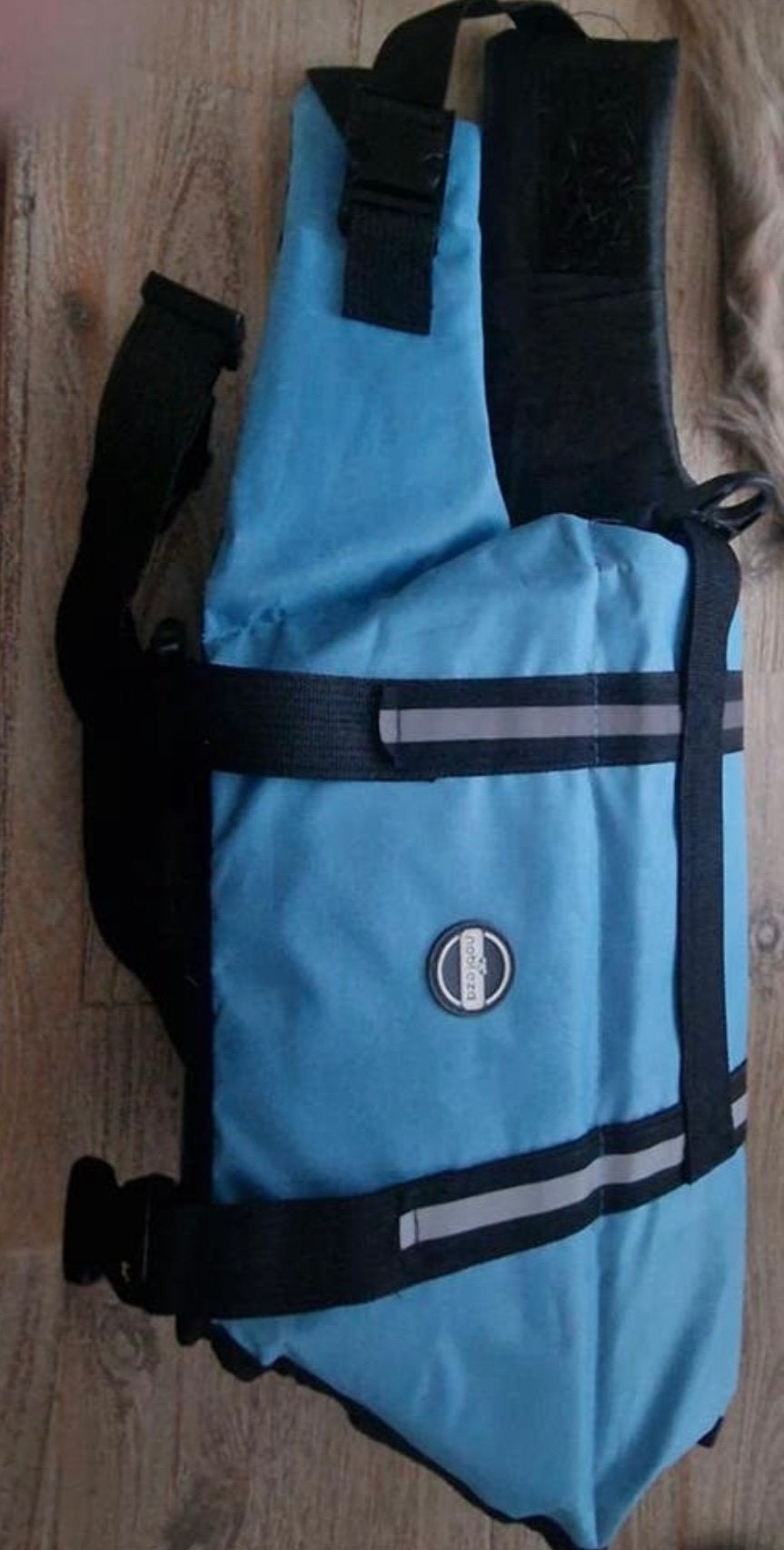 Nobleza Honden zwemvest blauw, Dieren en Toebehoren, Honden-accessoires, Ophalen of Verzenden, Zo goed als nieuw