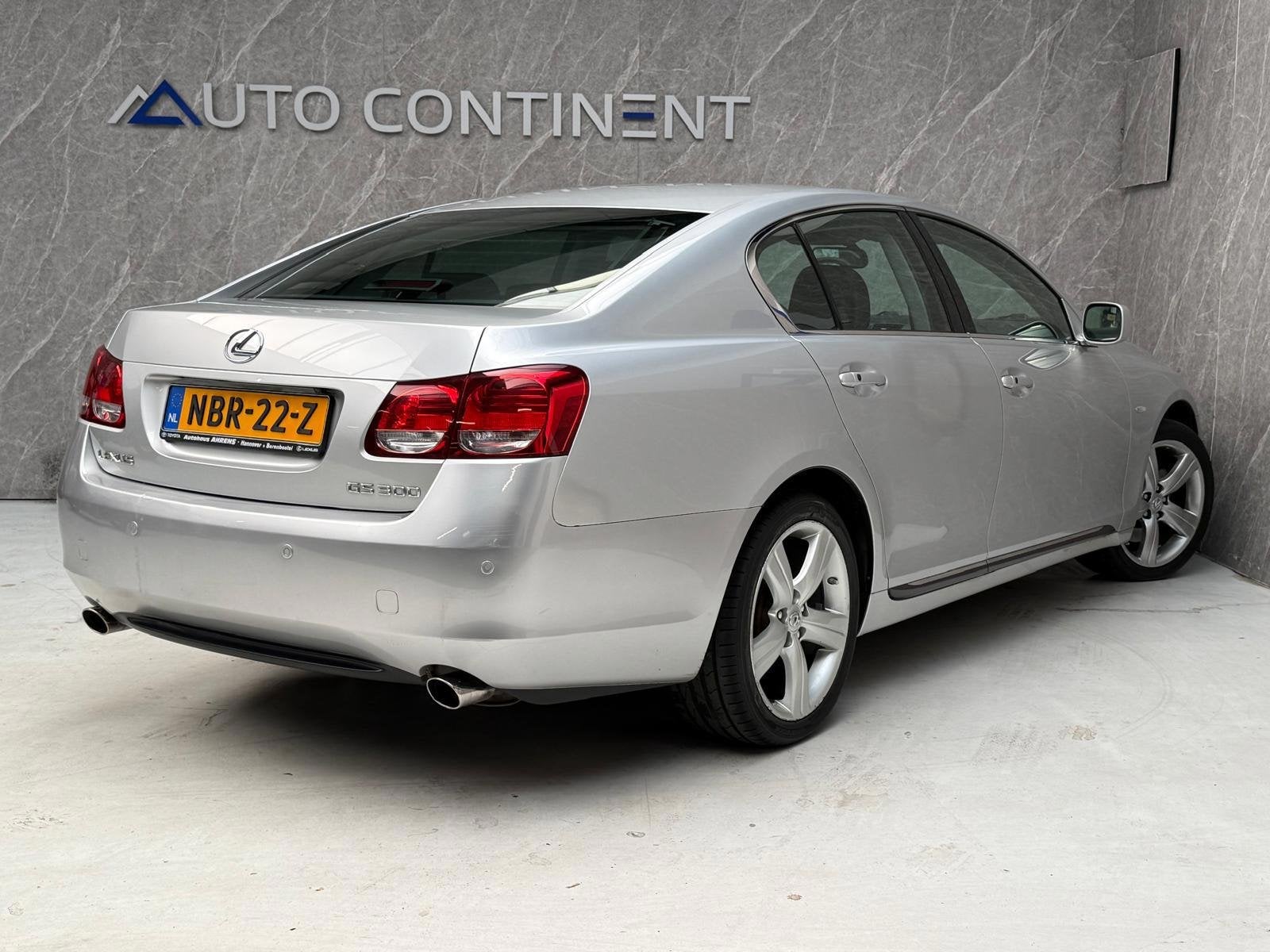 Lexus GS 300 Business 249 PK / AUT / APK 2028, Auto's, Automaat, Gebruikt, Zwart, 2000 kg