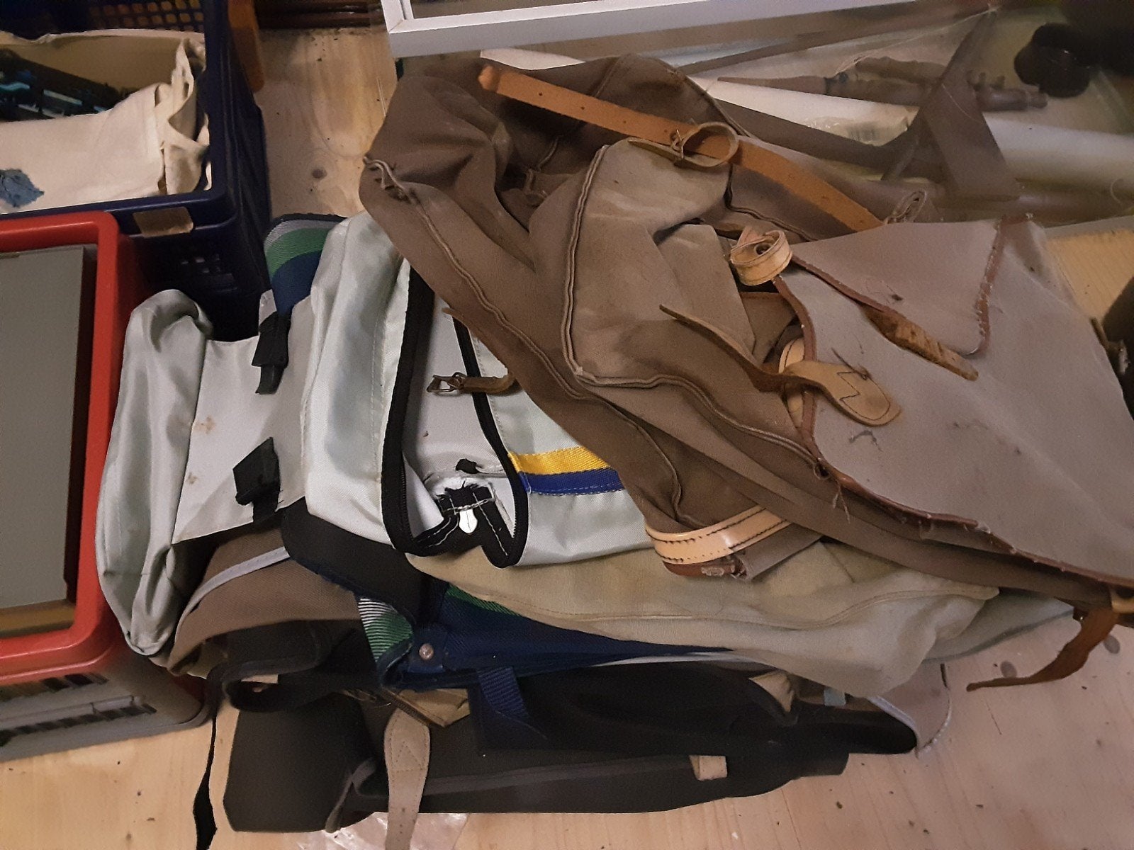 fietstassen, diversen, voor en achter. Gratis, Fietsen en Brommers, Ophalen, Gebruikt
