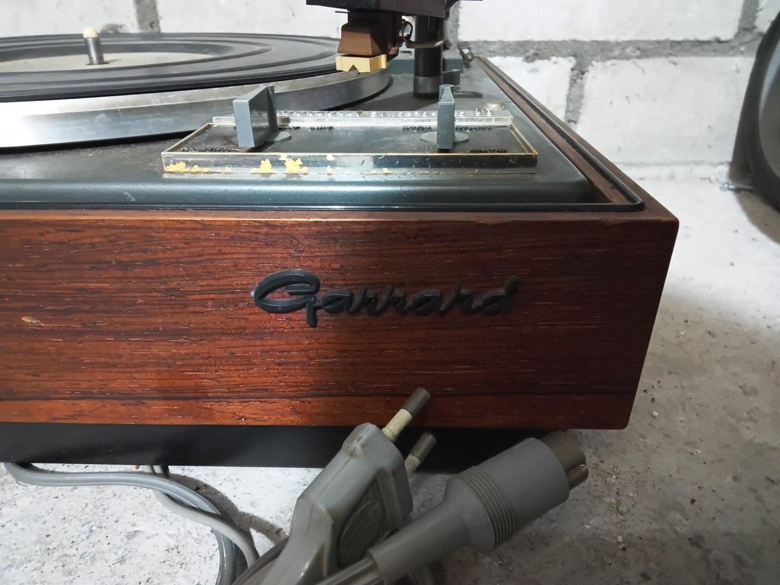 Garrard platenspeler - Werkt perfect, Ophalen of Verzenden, Zo goed als nieuw, Platenspeler, Overige merken