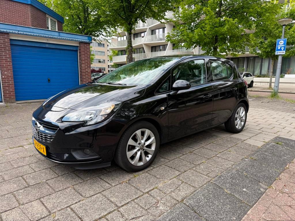 Opel Corsa 1.4 Edition 5dr Airco 1-Eigenaar Black Edition, Voorwielaandrijving, Gebruikt, 4 cilinders, USB