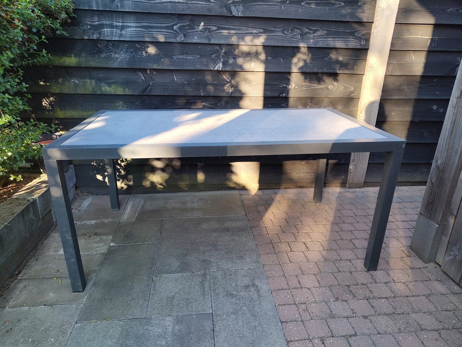Tuintafel Hartman - 2 stuks, Ophalen, Gebruikt, Rechthoekig, Aluminium