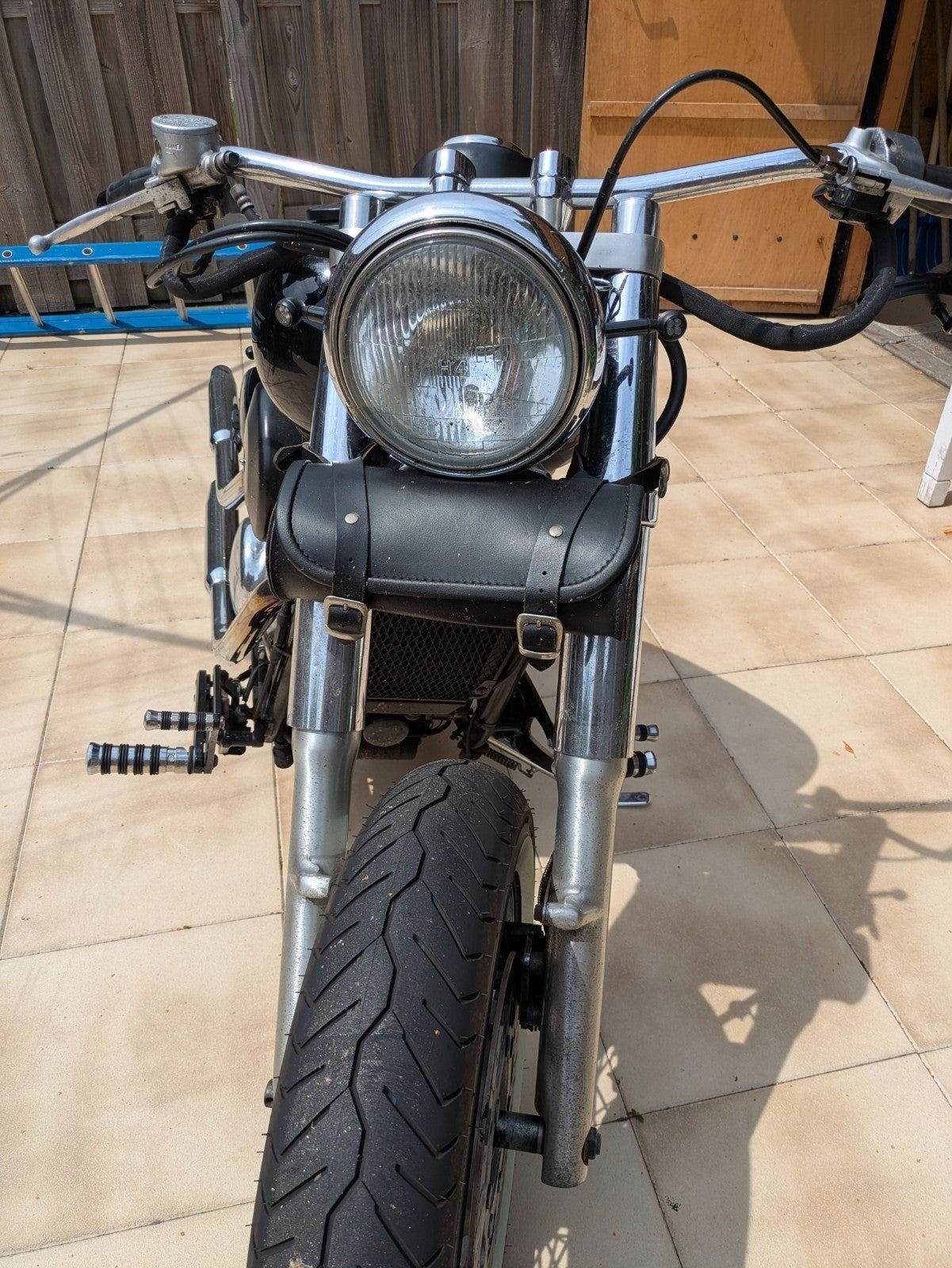 Kawasaki VN800 Bobber - Unieke Custom Motorfiets, 2 cilinders, Gebruikt, Particulier, Meer dan 35 kW